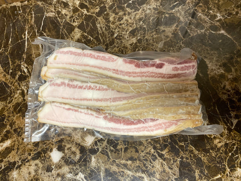 Cured Smoked Pork Bacon